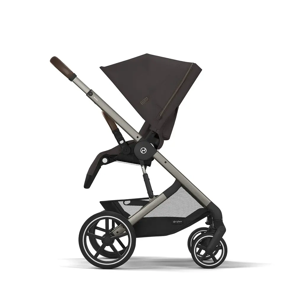 Коляска Cybex Balios S Lux TPE Chocolate Brown з бампером (525000113) - фото 3