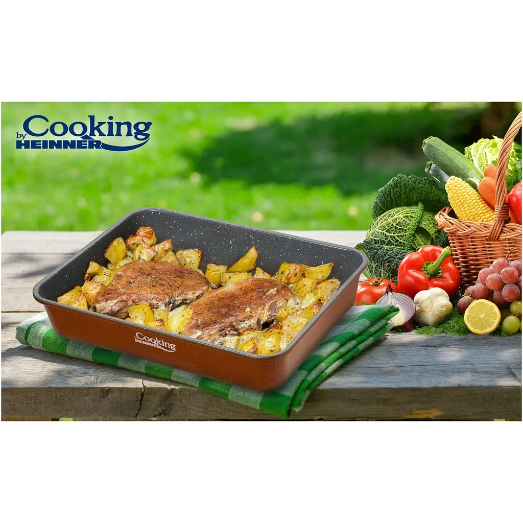 Деко для випікання Heinner 35х26х7 см (HR-BB-319) - фото 3