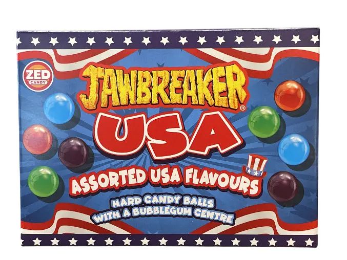 Драже Jawbreaker USA Hard Candy Balls Assorted 140 г (5011061125781)м