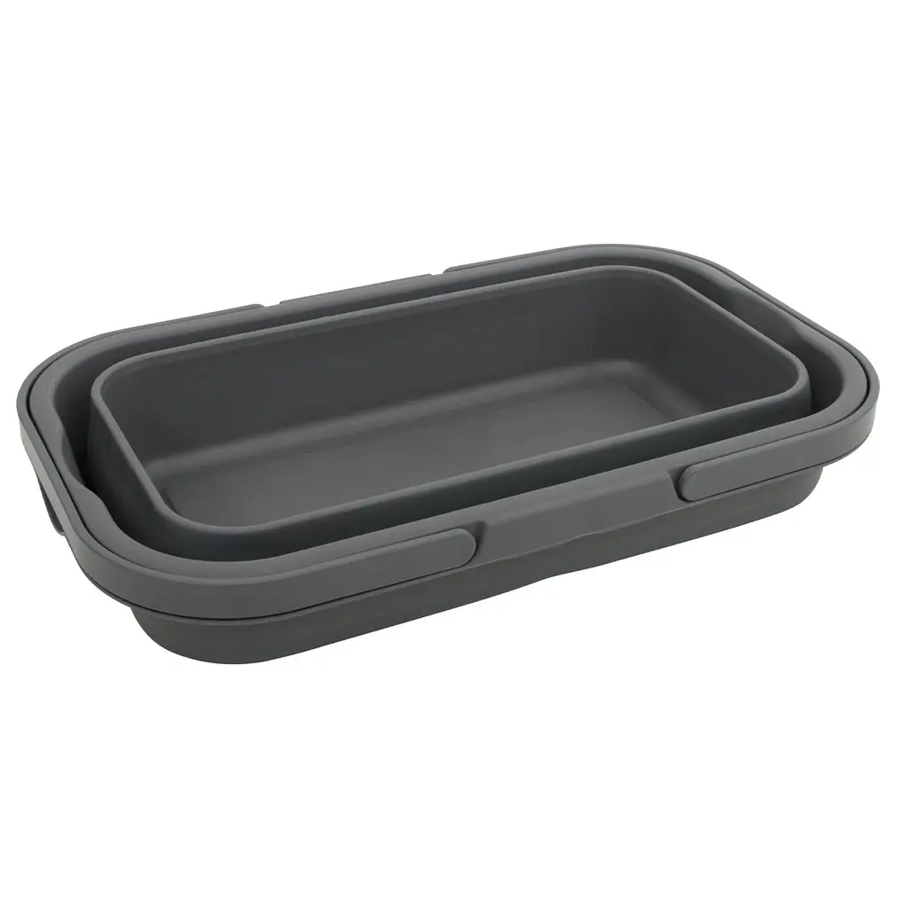 Кошик складаний Bo-Camp Foldable Box With table Top 17L Grey (6303695) - фото 6