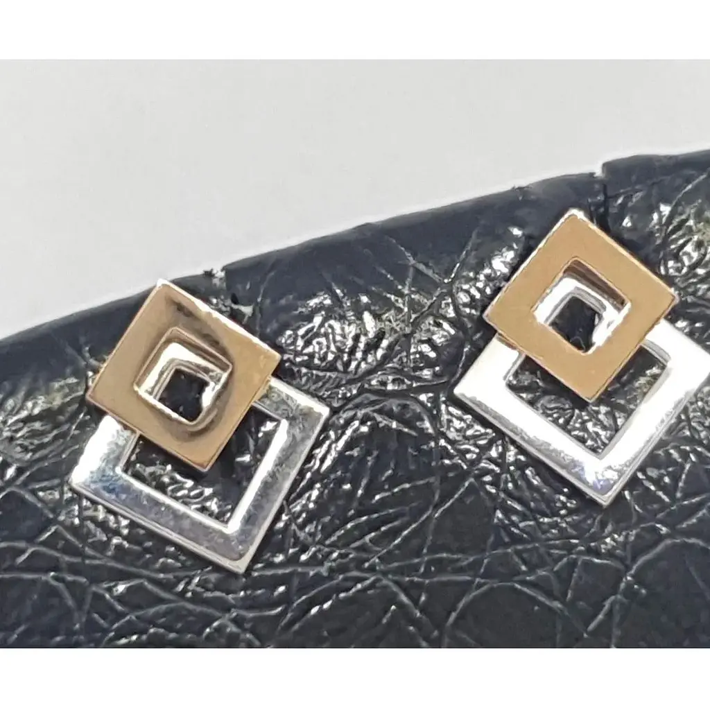 Золотые серьги-пуссеты Семейные драгоценности. 131234 - фото 2