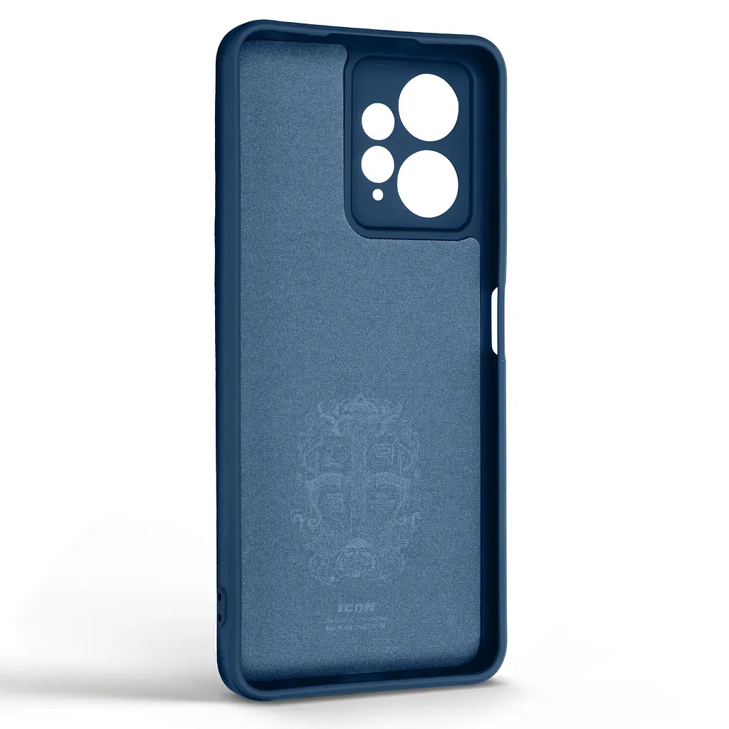 Силиконовый чехол для Xiaomi Redmi Note 12 4G, Icon Ring, синий, панель-накладка, с кольцом-подставкой на 360°, противоударный, возможность использования магнитных держателей, ArmorStandart (ARM68805) - фото 2