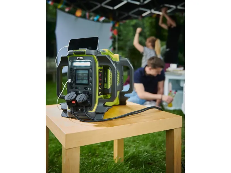 Преобразователь DC-AC (аккумуляторный инвертор) Ryobi RY36BI1800A-0 - фото 7