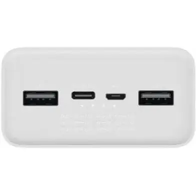 Зовнішній акумулятор Xiaomi Mi PowerBank 3 30000mAh 18W Type-C White (PB3018ZM) (VXN4307CN) - фото 4