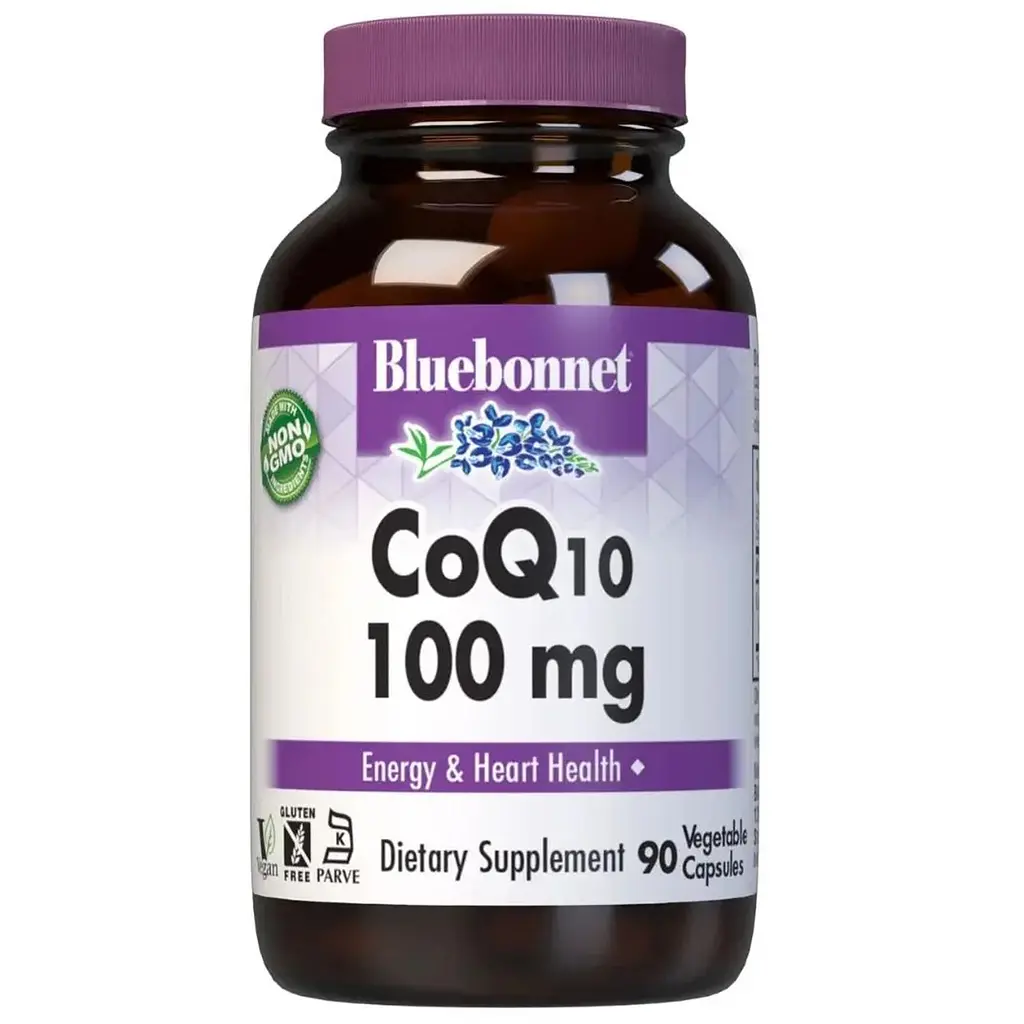 Коензим Q10 Bluebonnet Nutrition CoQ10 100 мг 90 вегетаріанських капсул - фото 3