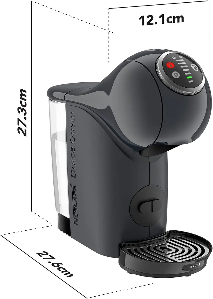 Кофеварка капсульная Dolce Gusto Genio S Plus 0.8л темно-серый Krups teh0026162 - фото 7