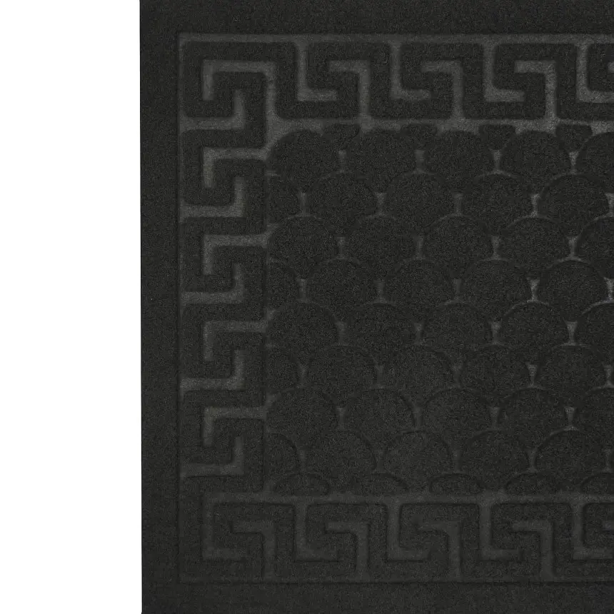 Килимок придверний Eco Fabric Луска без кромки чорний 40 х 60 см (4060-001) - фото 6