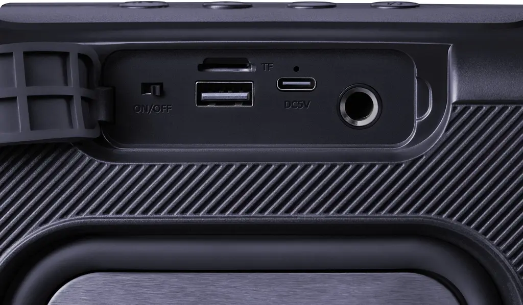 Акустична система 1.0 Defender Beatbox 12, 12Вт, Bluetooth/RGB/FM/USB/TF/MIC/ чорна - фото 6