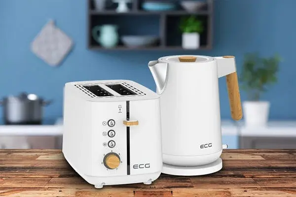 Тостер ECG ST 2768 Timber White - фото 10