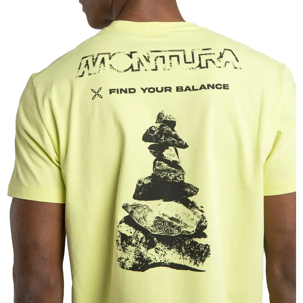 Футболка Montura Balance T-Shirt M Sunny Lime - фото 5