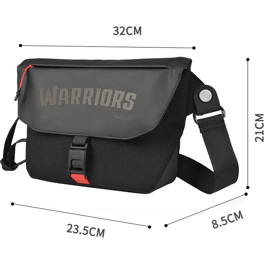 Наплічна сумка WiWU Warriors Message Bag X [143821] - фото 5