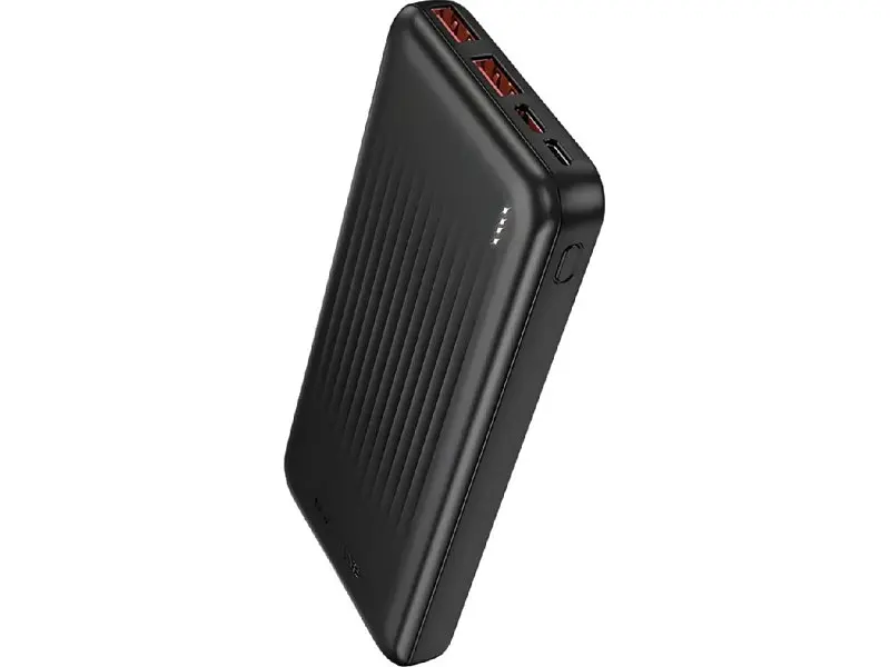 Зовнішній акумулятор (Power Bank) Borofone BJ80 Clever 10000mAh Black - фото 2