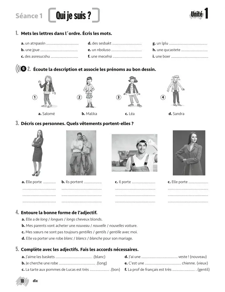Merci! 2. A1. Cahier d`exercices - фото 4