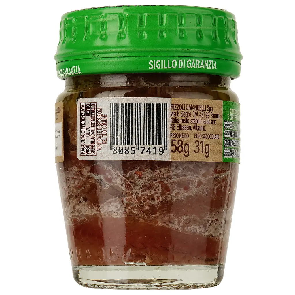 Анчоуси Rizzoli в органічній оливковій олії 58 г - фото 2