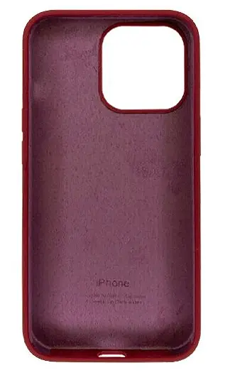 Чохол Silicone Case для Apple iPhone 13 (6.1) (Plum) АА [63746] - фото 3