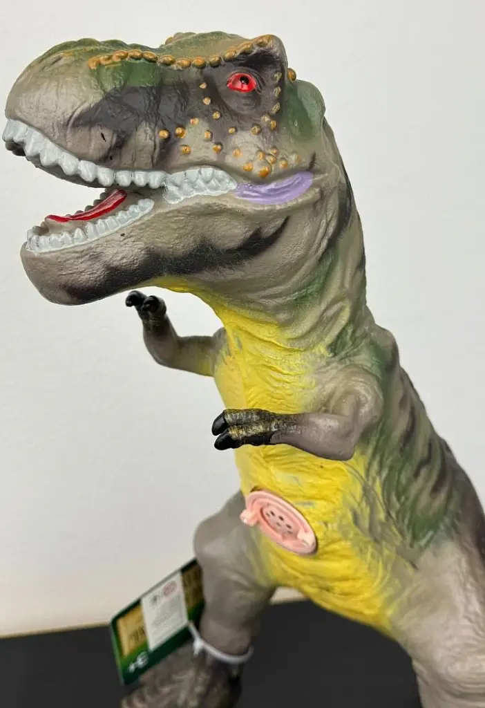 Фігурка динозавра Dino Toys Тиранозавр сірий зі звуком - фото 4