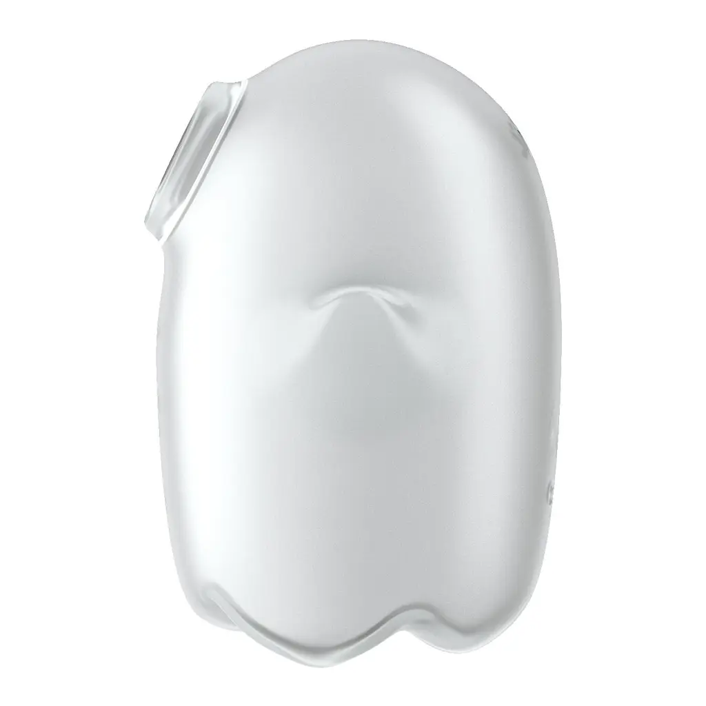 Вакуумний кліторальний стимулятор із вібрацією Satisfyer Glowing Ghost White Satisfyer SX0544 99363 - фото 2
