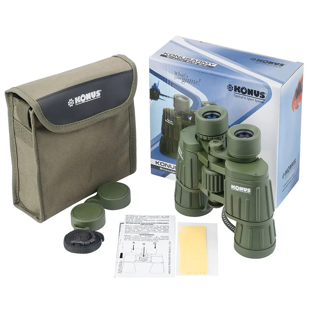 Бінокль KONUS KONUSARMY 8x42 W.A. - фото 5