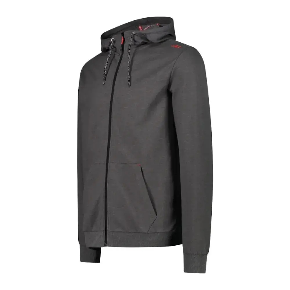 Кофта CMP Men's Full Zip Hoodie Anthracite M (1097-31D4317M-U817 48) - фото 2