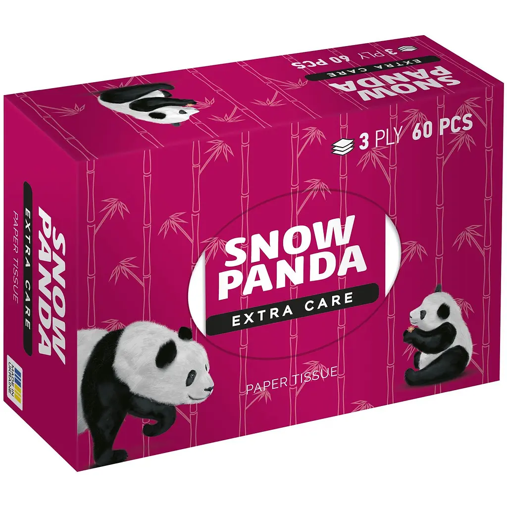 Серветки Сніжна Панда Extra Care, тришарові, 60 шт. - фото 7