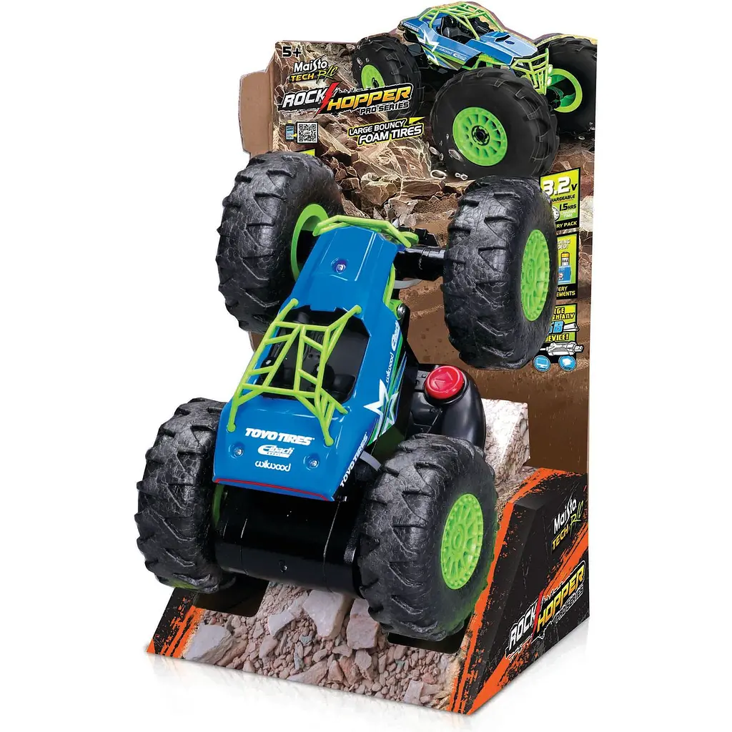 Машинка іграшкова на радіокеруванні Maisto Tech Rock Hopper синя (81806 blue) - фото 15