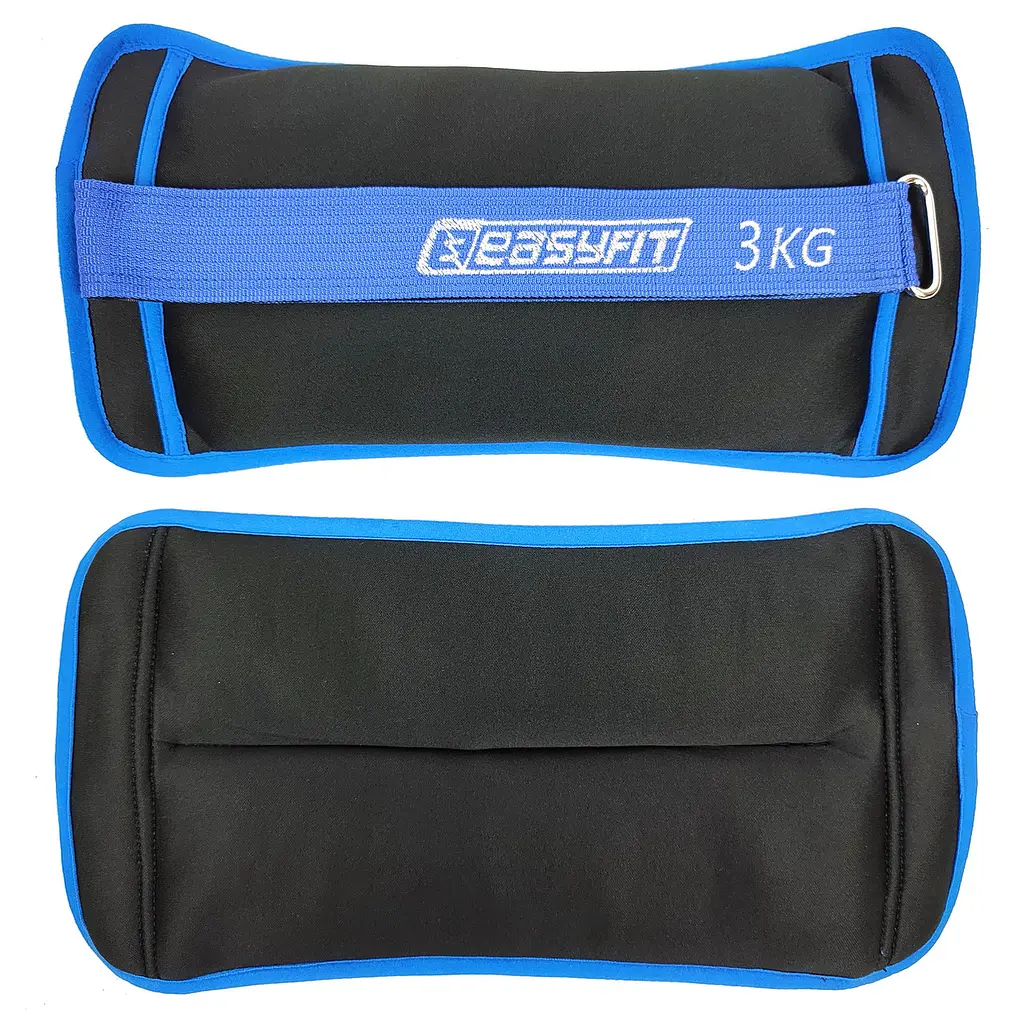 Обтяжувачі для ніг та рук з металом EasyFit MYAKI по 3 кг (пара) - фото 3