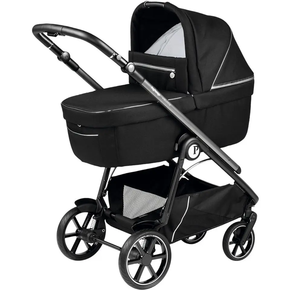 Коляска Peg-Perego Veloce True Black 2 в 1 - фото 3