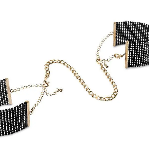 Наручники Bijoux Indiscrets Desir Metallique Handcuffs, металеві, стильні браслети - фото 2