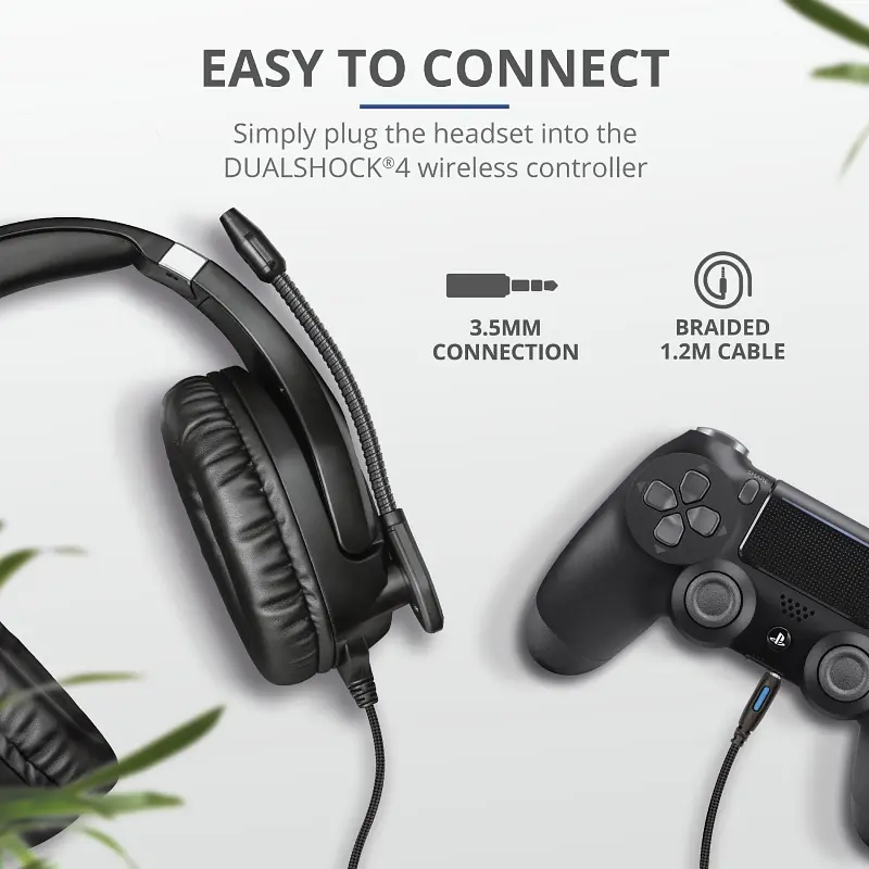 Гарнітура ігрова GXT 488 Forze-G for PS4, 3.5 мм, чорний Trust teh0013176 - фото 7