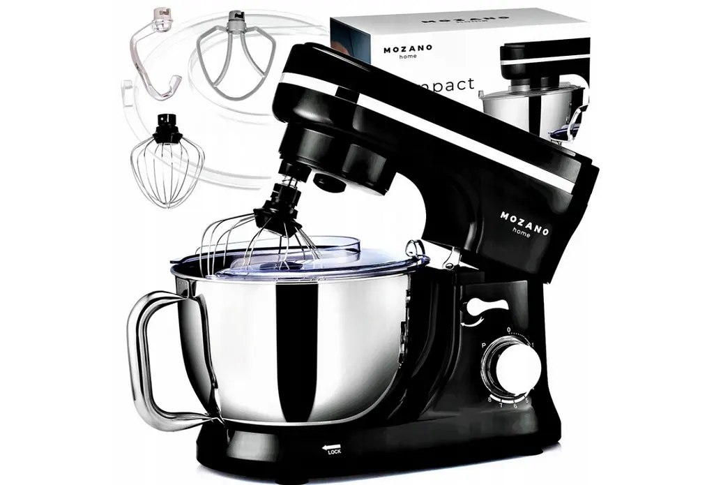 Кухонний комбайн Mozano Compact Chef планетарний 4.5 л 8 швидкостей 1700 Вт - фото 2