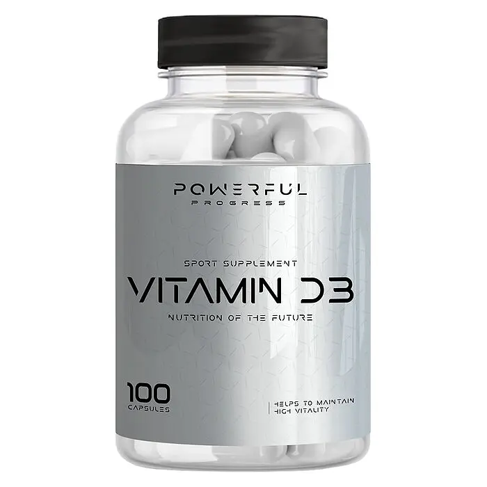 Вітамін D3 Powerful Progress Vitamin D3, 100 капсул