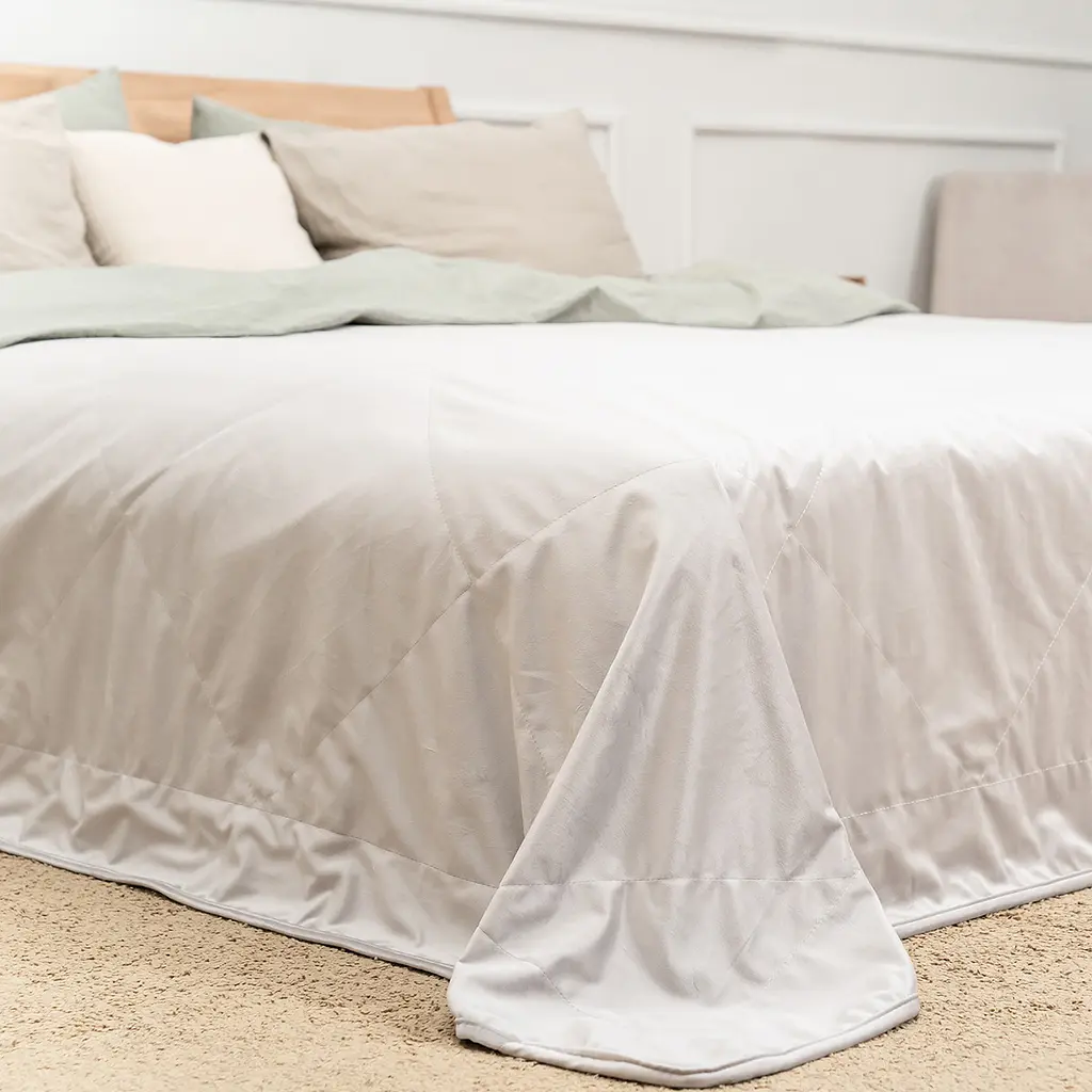 Плед-покривало двостороннє Sonex Aspen 220х240 см сіре (SO102546) - фото 2