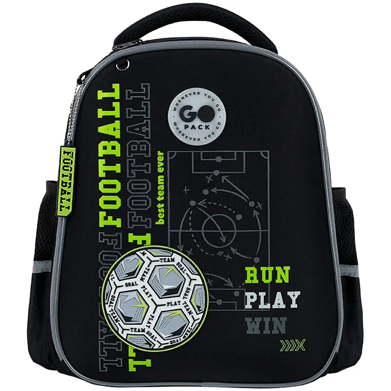 Рюкзак GoPack Education 165S Football Fan Черно-серый (GO26-165S-4) - фото 3