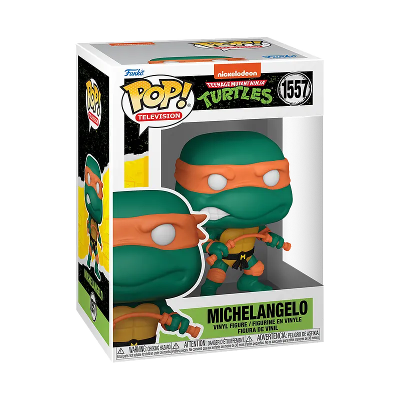 Фігурка Funko Pop TMNT Michelangelo Черепашки-ніндзя Мікеланджело 10 см (FP TMNT M 1557) - фото 3