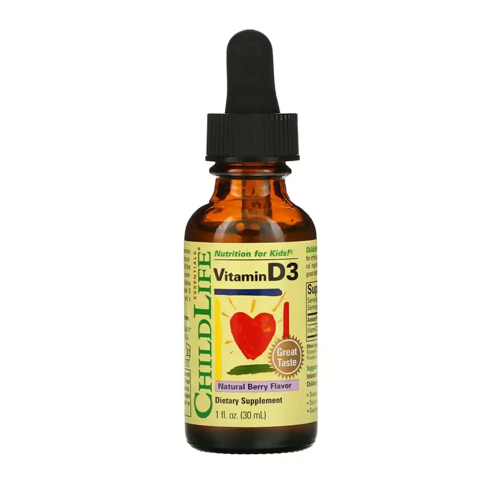 Рідкий вітамін D3 Vitamin D3 (Liquid) - 30ml Berry