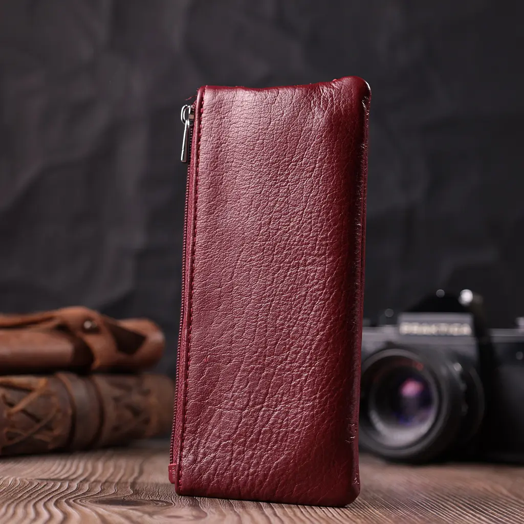 Кожаная женская ключница ST Leather 16х7х0.5 см acs0028335 - фото 7