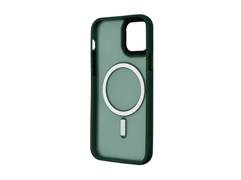 Чехол Apple Cosmic Magnetic Color HQ for iPhone 12 Green - фото 2