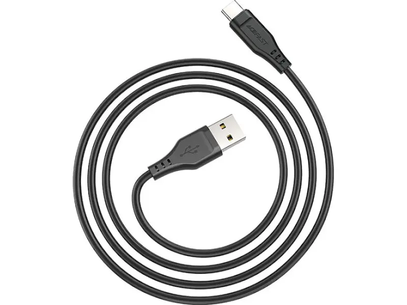Кабель Acefast C3-04 USB-A to USB-C 1.2м Black (6974316280866) - фото 2