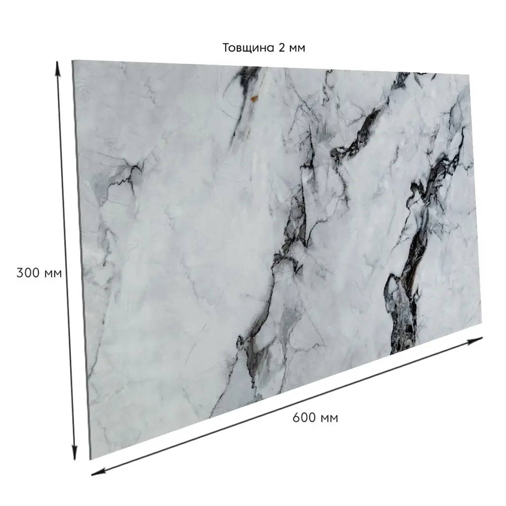 Самоклеюча стінова PET плитка 600x300x2mm (D) SW-00002307 - фото 3