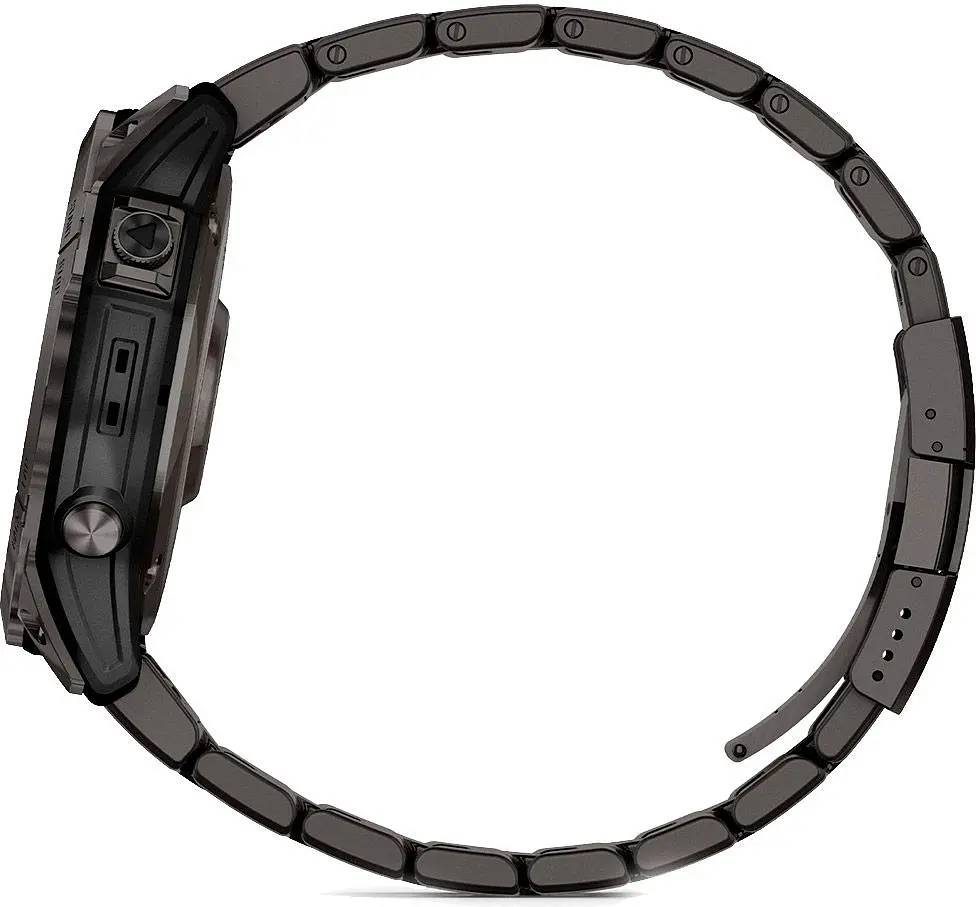 Смарт-годинник Garmin Fenix 7X Sapphire Solar Edition Carbon Grey DLC Titanium with Carbon Grey DLC Vented Titanium Band 010-02541-27 [78193] - фото 5