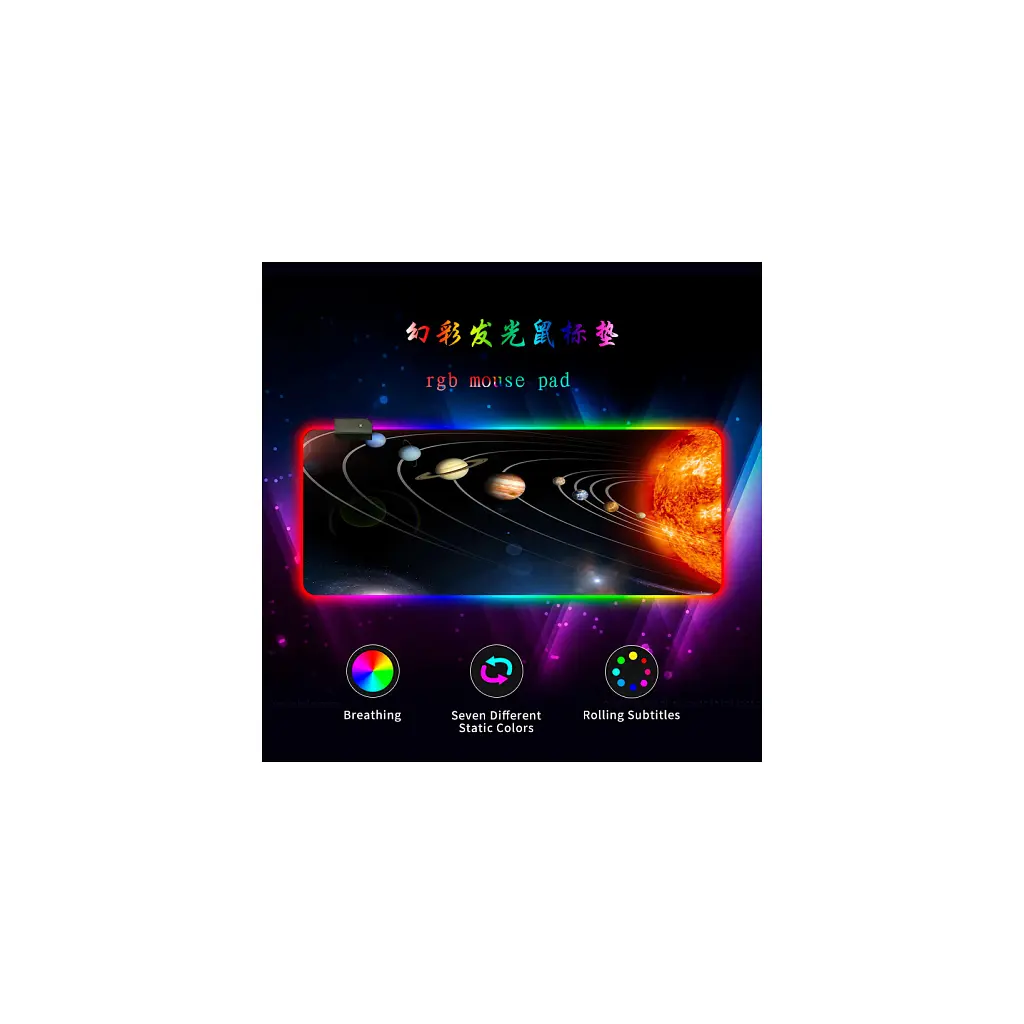 Килимок для мишки Voltronic Solar system (RGB383C) - фото 3