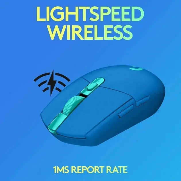 Мишка комп'ютерна Logitech G304 Lightspeed Blue (910-006016) - фото 7