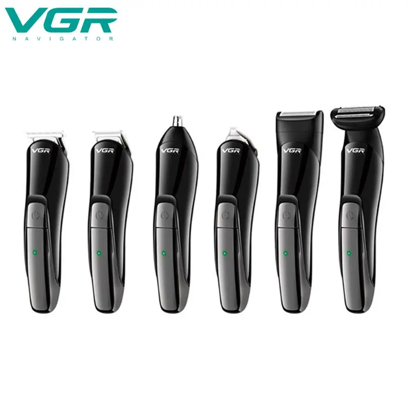 Акумуляторний триммер для стрижки волосся V-012 VGR - фото 2