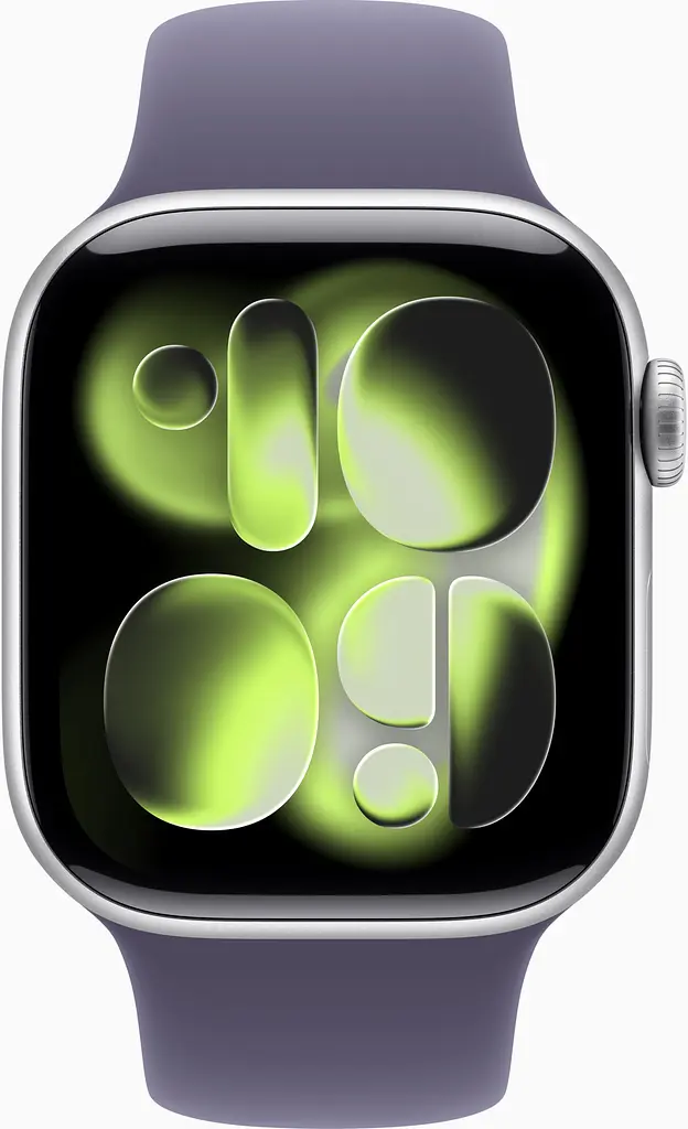 Смарт-годинник Apple Watch Series 11 GPS 42mm Silver Alu. Case w. Purple Fog S. Band - S/M (MEU64) - фото 2