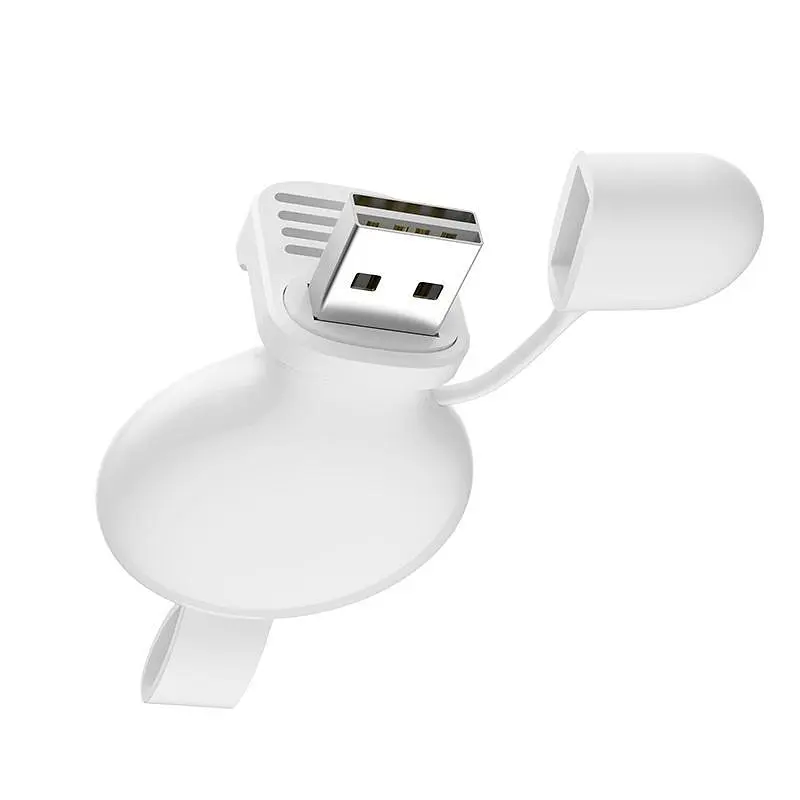 Бездротовий зарядний пристрій Hoco CW19 iWatch 2.5W White - фото 8