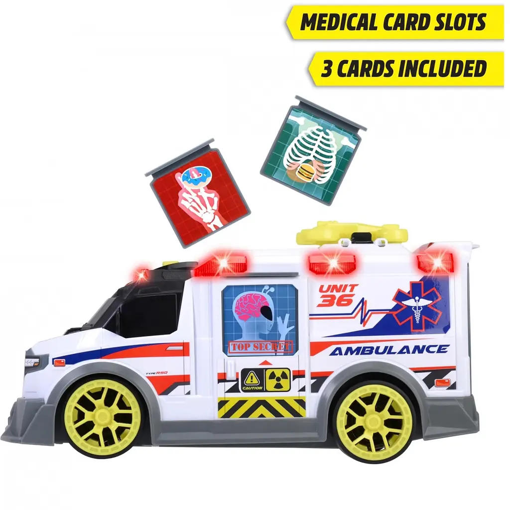 Швидка допомога Dickie Toys з аксесуарами зі звуковими та світловими ефектами 41 см (3307003) - фото 4