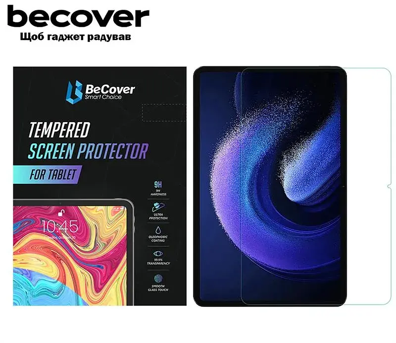 Скло захисне BeCover Xiaomi Mi Pad 6 / 6 Pro 11" (709272) - фото 3