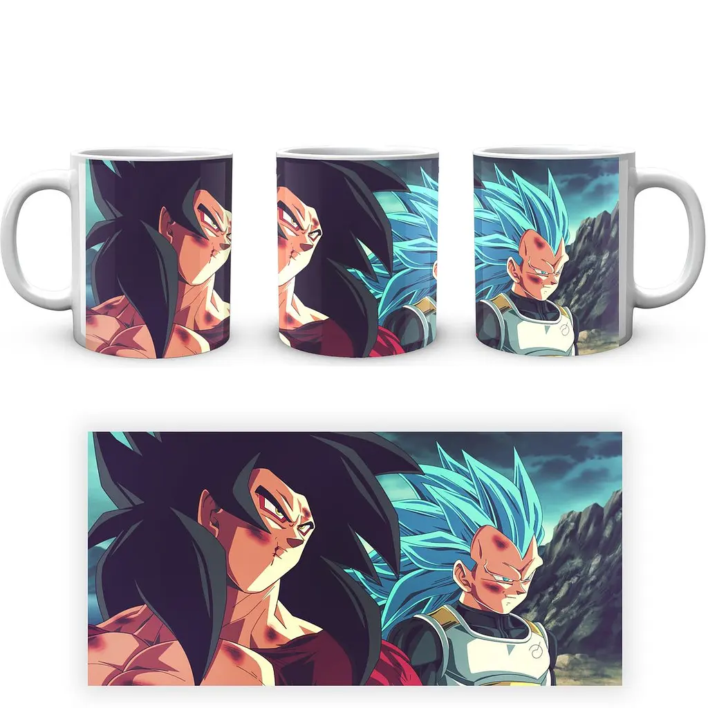 Кухоль GeekLand Dragon Ball Перлина Дракона Гоку Вегета DB 02.19 330 мл білий - фото 4