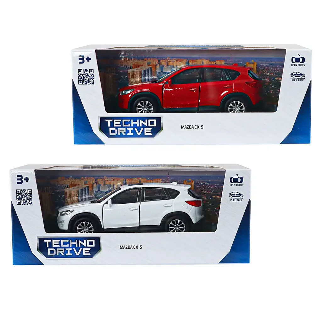 Автомодель – Mazda CX-5 (червоний, білий), в асортименті - фото 5