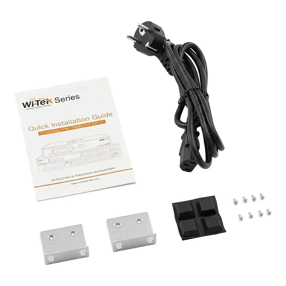 PoE-комутатор 20-портовий керований Wi-Tek WI-PCES320GFH гігабітний 16x1000Mbps PoE+, 2x1000Mbps Uplink, 2xSFP, 130W, Cloud, ONVIF (73-00254) - фото 9